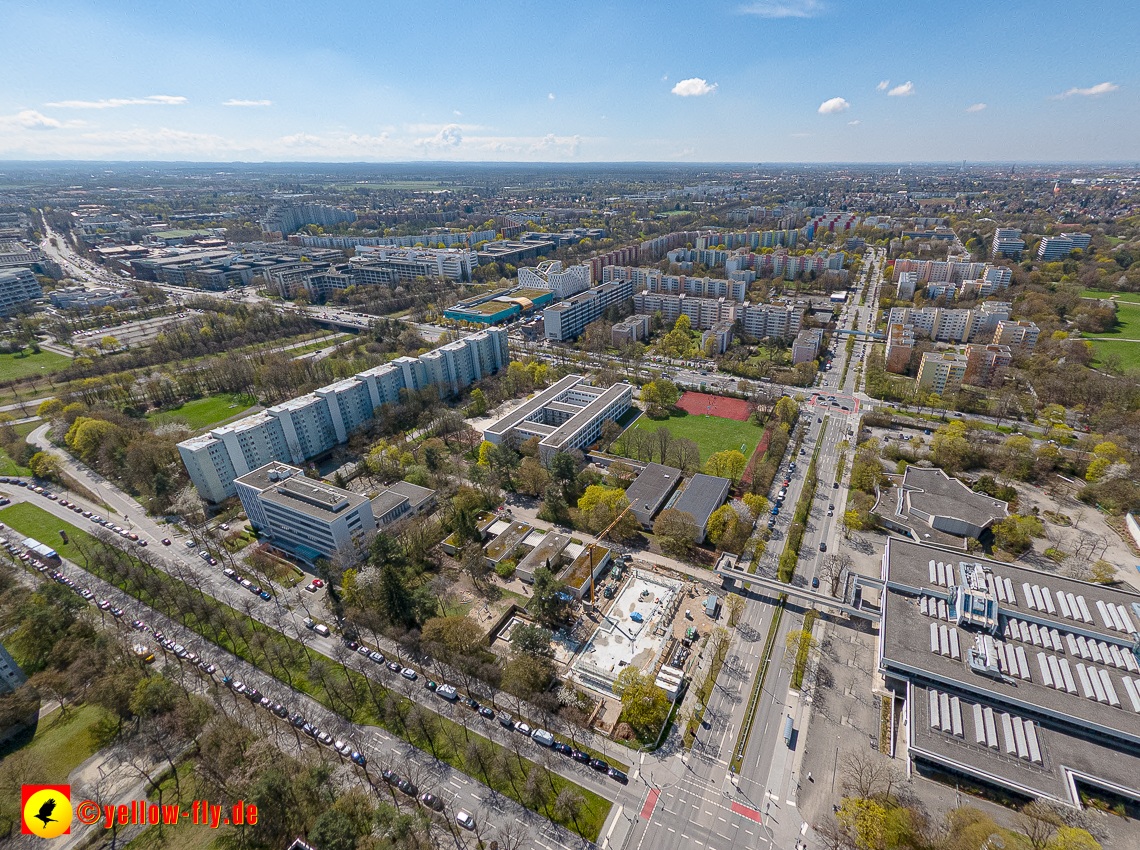 21.04.2023 - Baustelle Haus für Kinder in Neuperlach